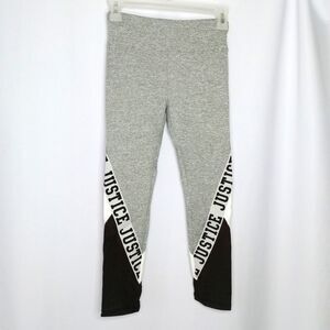 Justice Active Stretch High Rise Athletic Leggings Wrkout Yoga Pnts Girls sz: 12